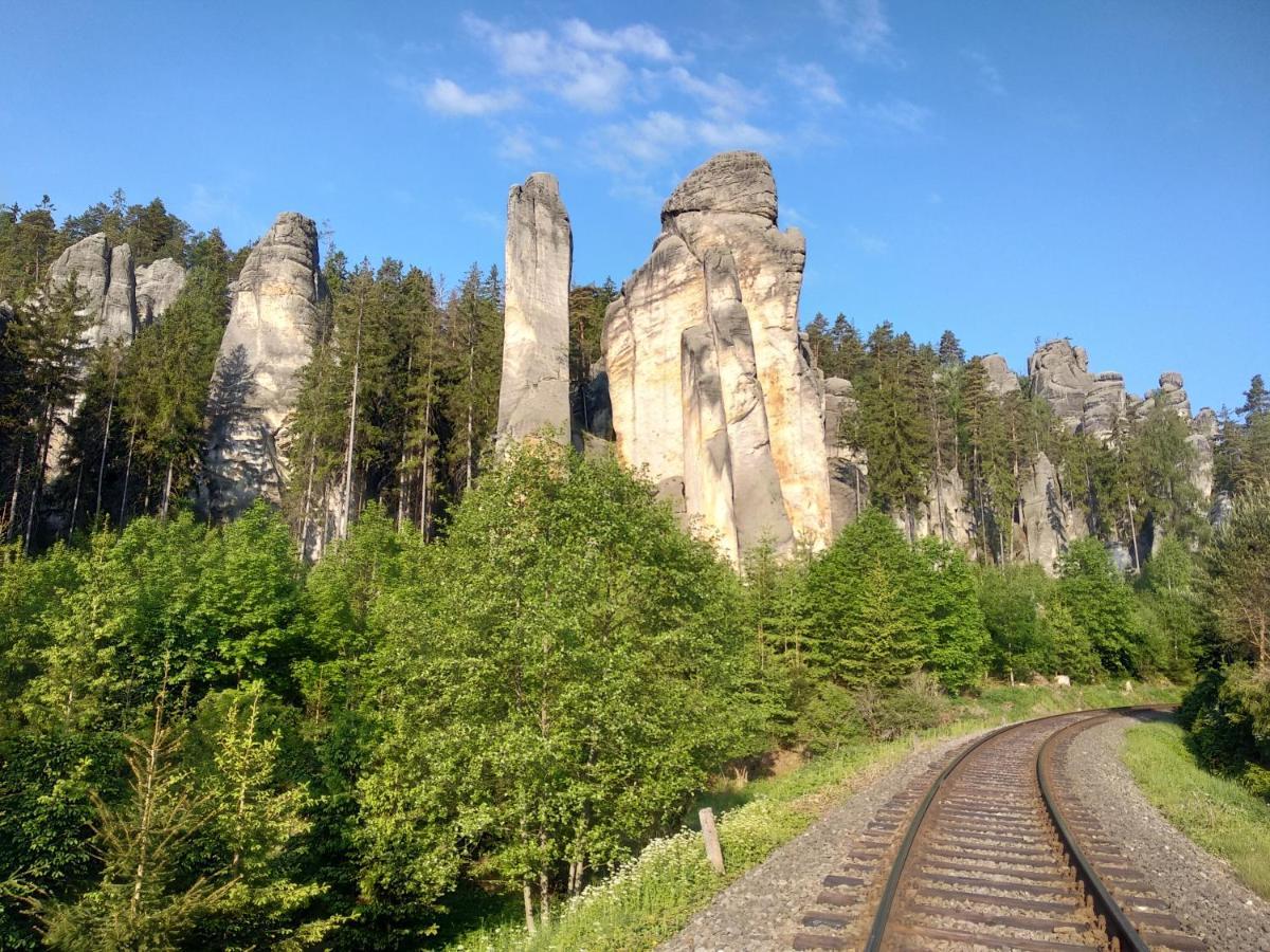 Apartmany Adrspach " U Kozaru " Teplice nad Metují Dış mekan fotoğraf
