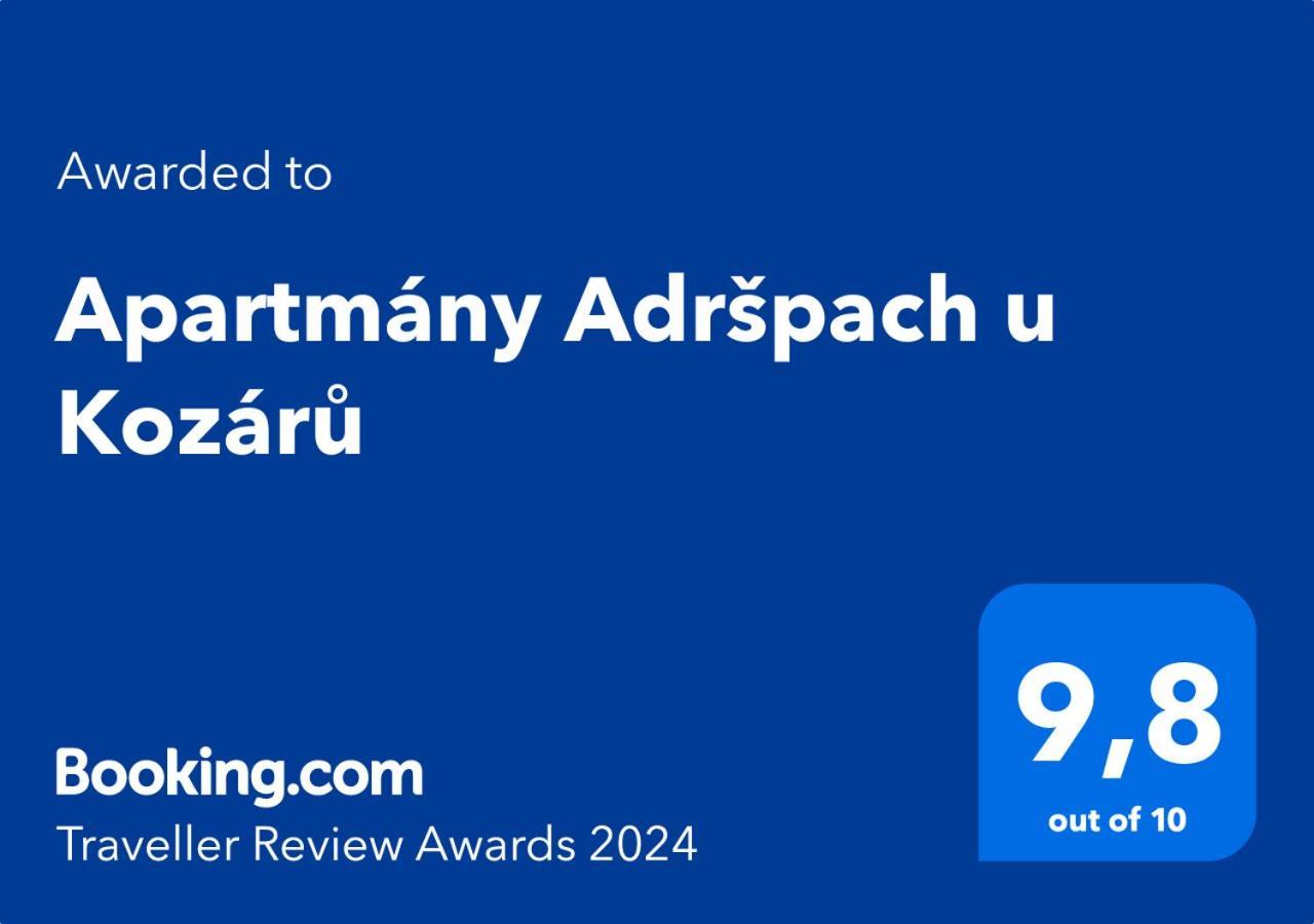 Apartmany Adrspach " U Kozaru " Teplice nad Metují Dış mekan fotoğraf